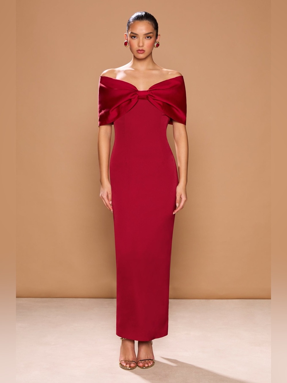 NWT Sonya Moda - Belluno Dress Sorrento Red - Size US 6. New